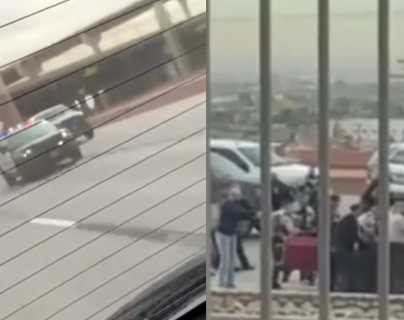 Videos: los impactantes momentos en que se produce una persecución y balacera en El Paso