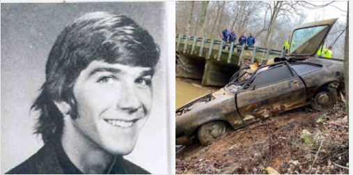 Un estudiante desapareció misteriosamente: 45 años después, encuentran su auto, huesos y documentos en un río