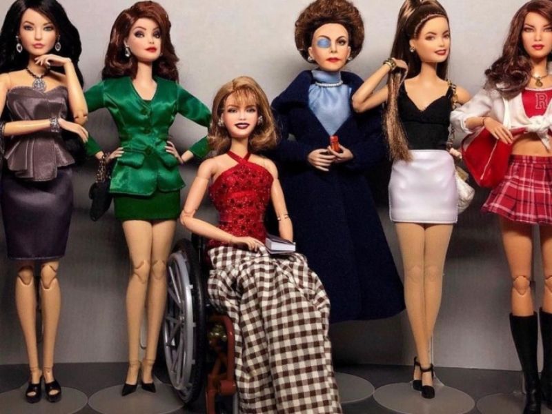  Desde la “María la del Barrio” hasta Teresa, el artista que transforma Barbies en personajes de telenovela