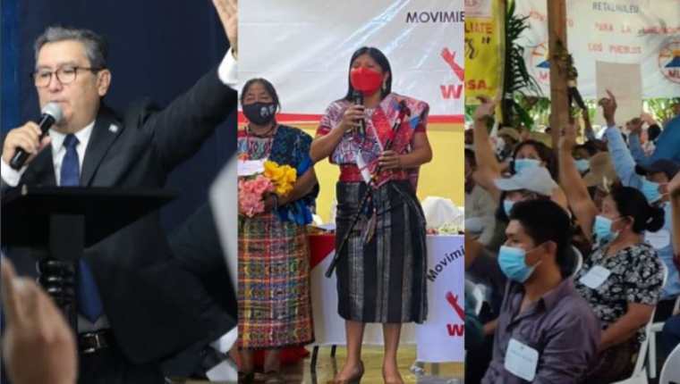 Los partidos políticos Humanista, Winaq y MLP realizaron sus asambleas nacionales durante el fin de semana. (Foto Prensa Libre) 