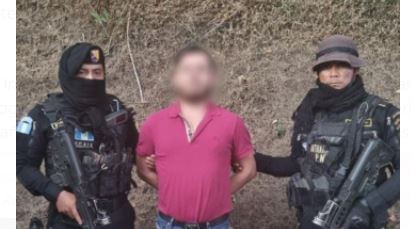 Pablo Archila Martínez, alias Pablito, de 37 años, fue capturado con fines de extradición. (Foto: PNC)