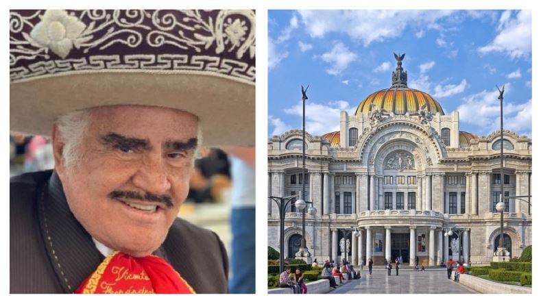Vicente Fernández nunca cantó en el Palacio de Bellas Artes de la ciudad de México. (Foto Prensa Libre: Hemeroteca PL/Wikipedia)
