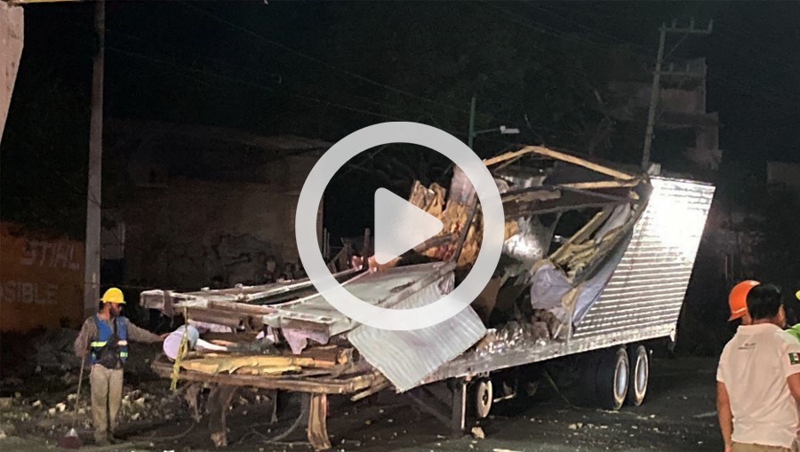 VIDEO: Las imágenes y el relato gráfico que muestra cómo fue el mortal accidente en Chiapas que dejó decenas de muertos