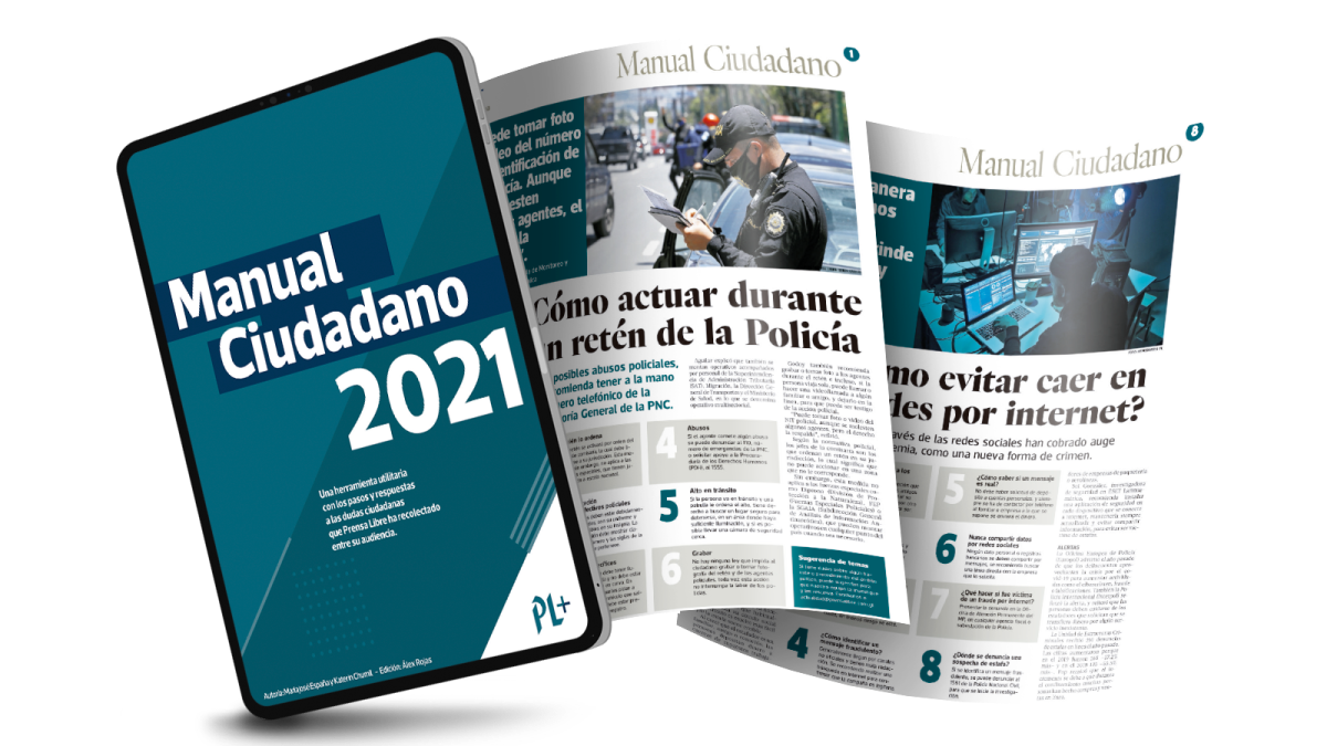 Descargue el Manual Ciudadano 2021 de Prensa Libre, una herramienta que responde dudas de los guatemaltecos