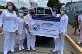 Covid: "Nos agradecen el sacrificio, pero no nos pagan lo trabajado", el reclamo de las enfermeras en Panamá por sus condiciones durante la pandemia