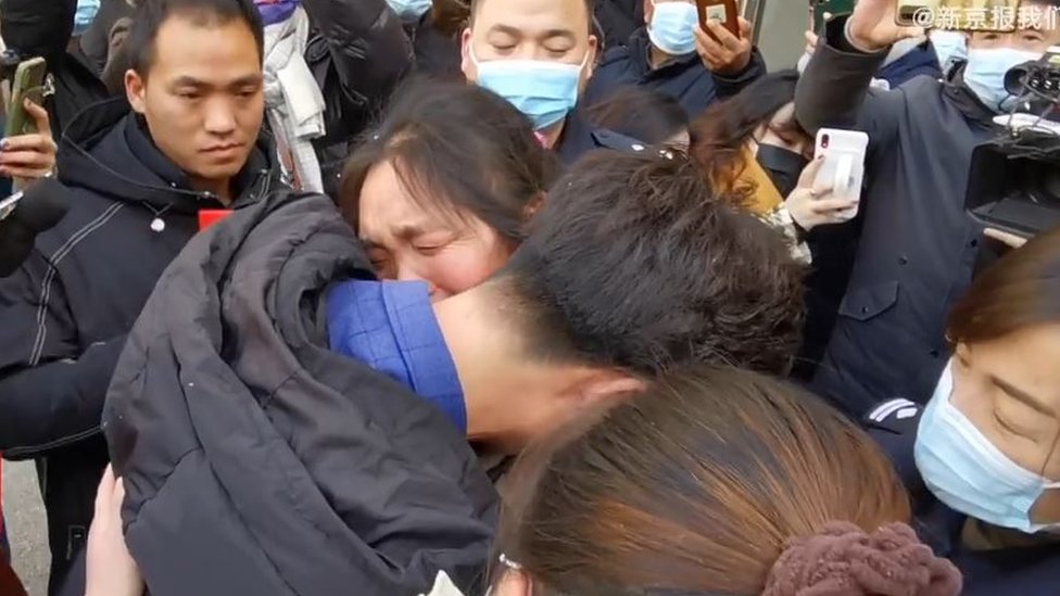 Li Jingwei se reunió con su madre este 1 de enero, luego de más de tres décadas de separación.