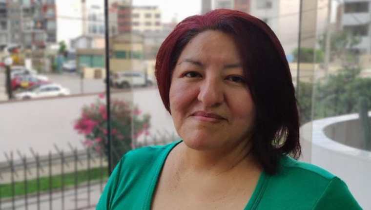Indira Jáuregui estuvo internada 18 días por covid-19 con el resto de su familia en Lima, Perú. Indira Jáuregui