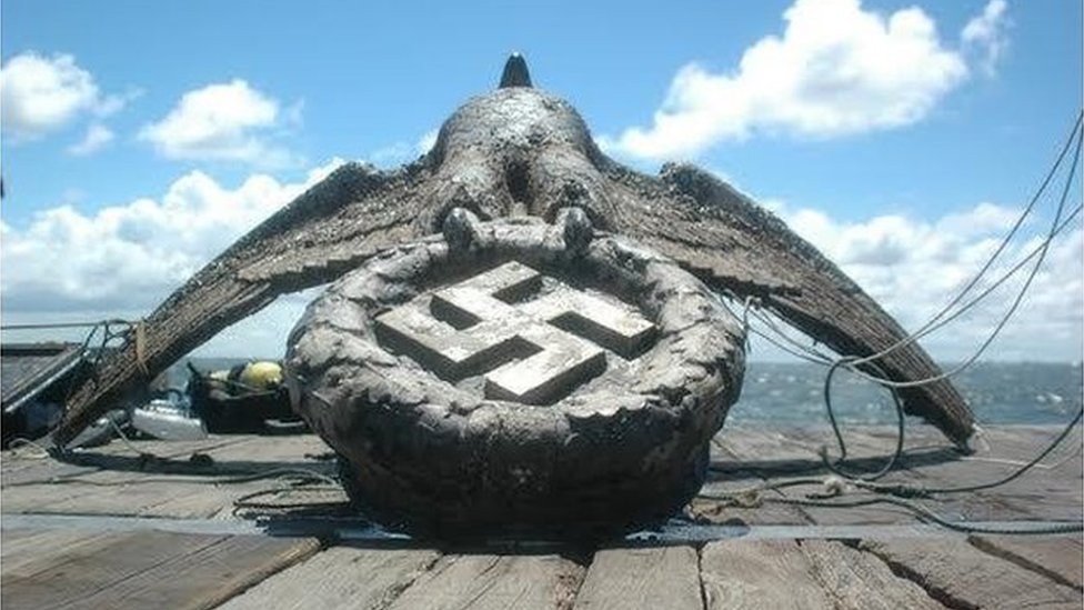 Águila nazi en Uruguay