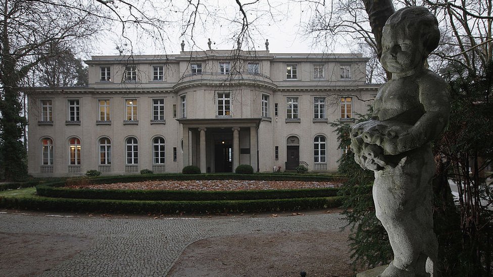 La Conferencia de Wannsee se desarrolló en una mansión del oeste de Berlín. (GETTY IMAGES)