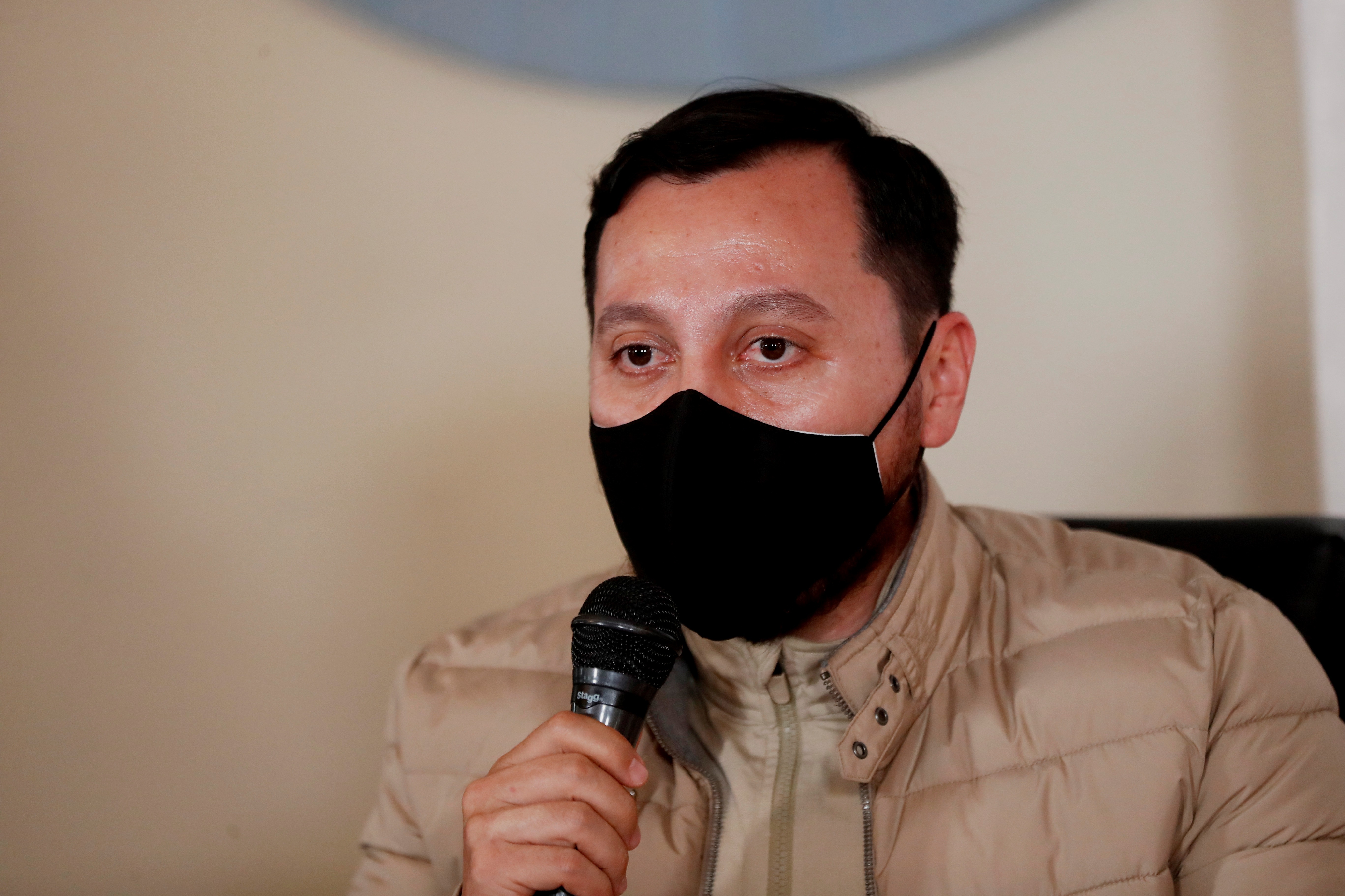 Gendri Reyes, exministro de Gobernación estuvo en el cargo 449 días. (Foto Prensa Libre: EFE)