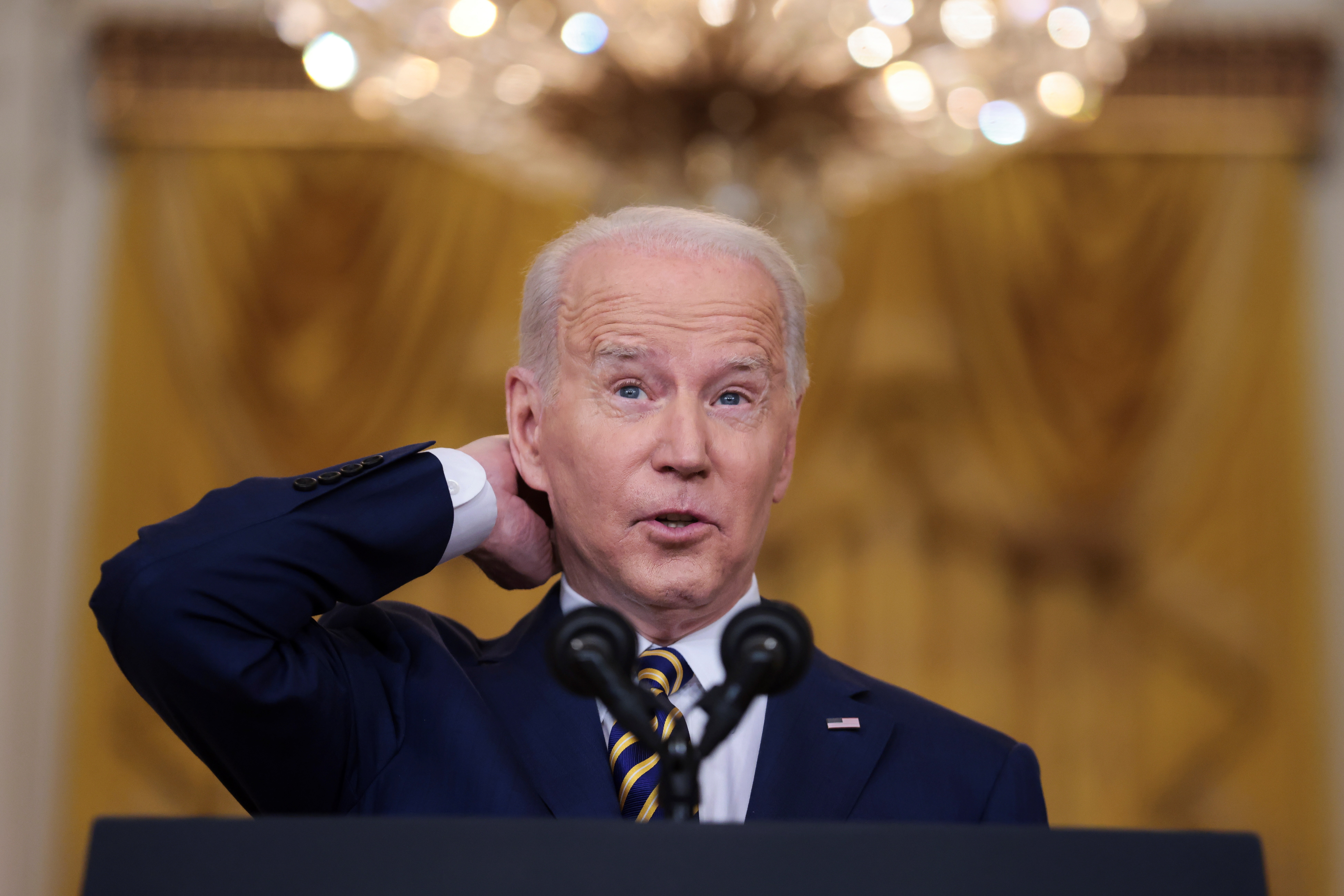 Joe Biden, presidente de EE. UU. (Foto Prensa Libre: EFE)