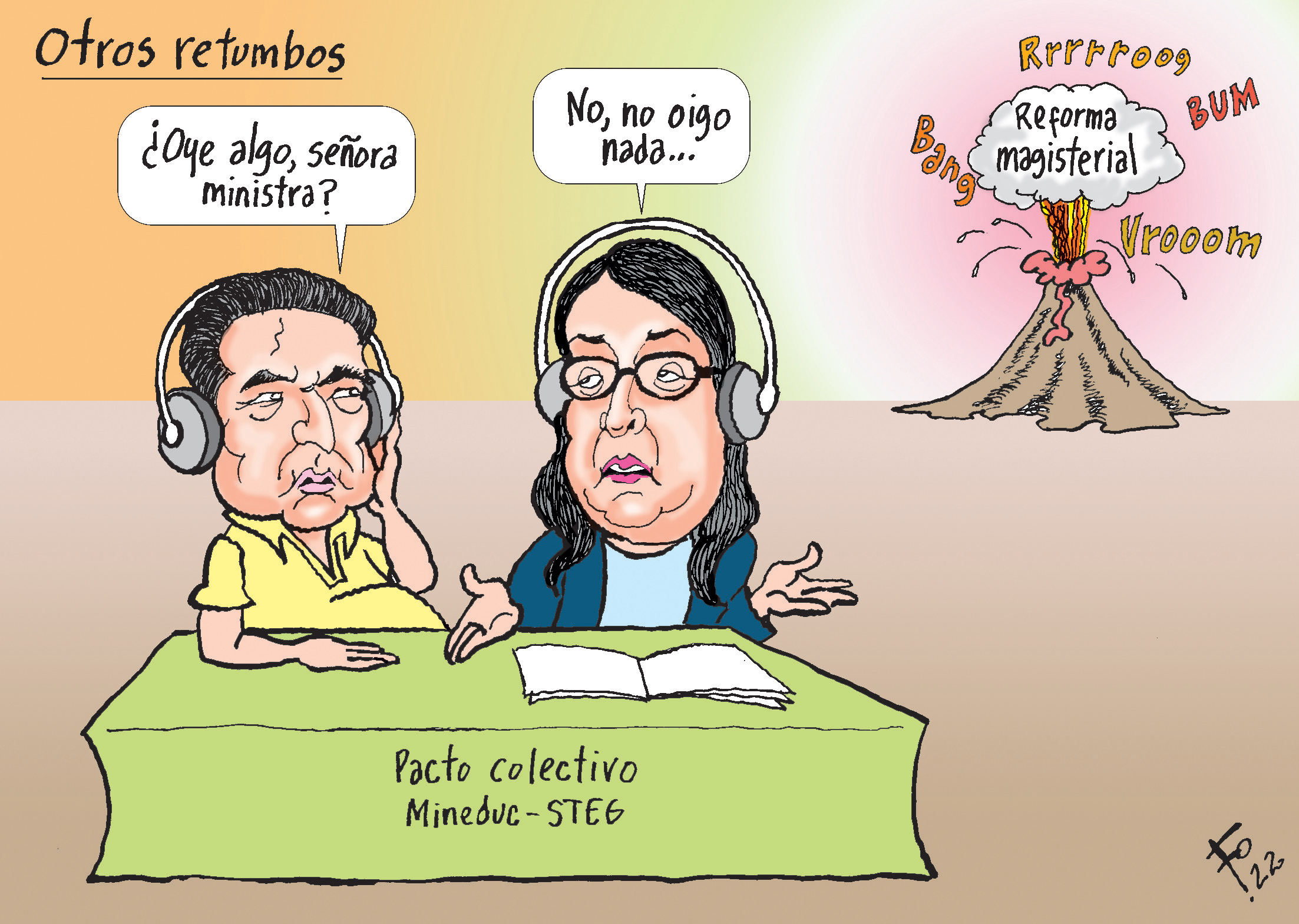 Personajes: Joviel Acevedo y Claudia Ruiz.