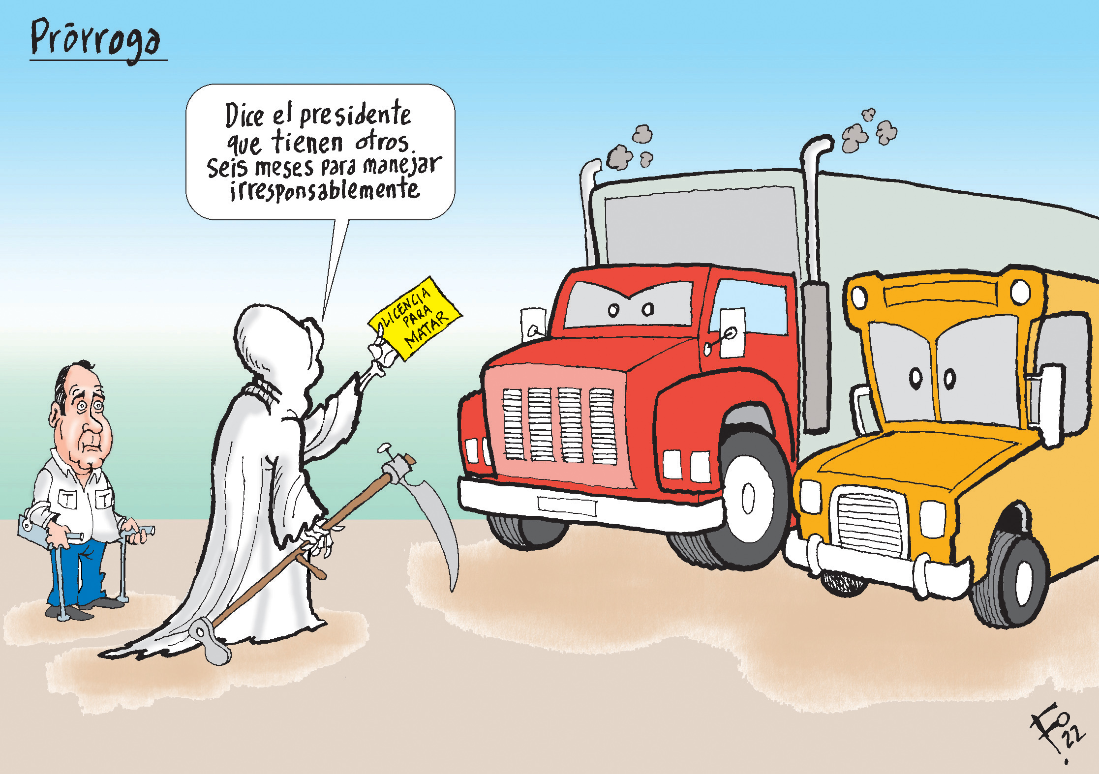 Personaje: Alejandro Giammattei.