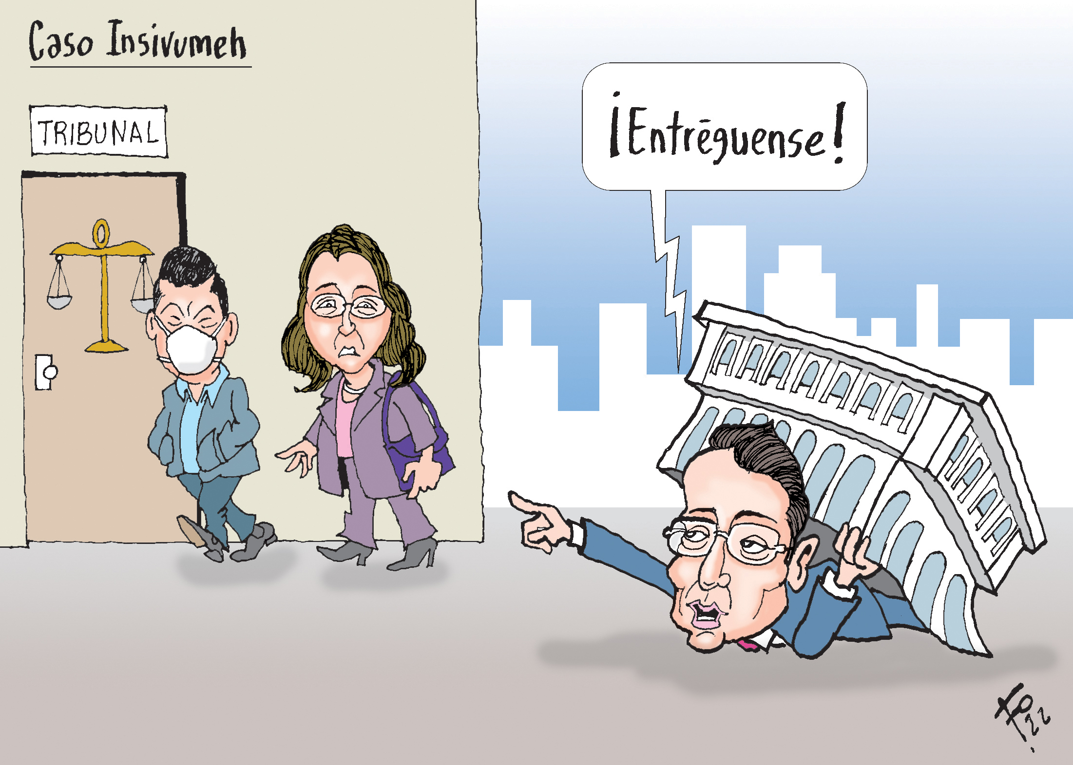 Personajes:Mirtha Monterroso y Jorge García Silva.