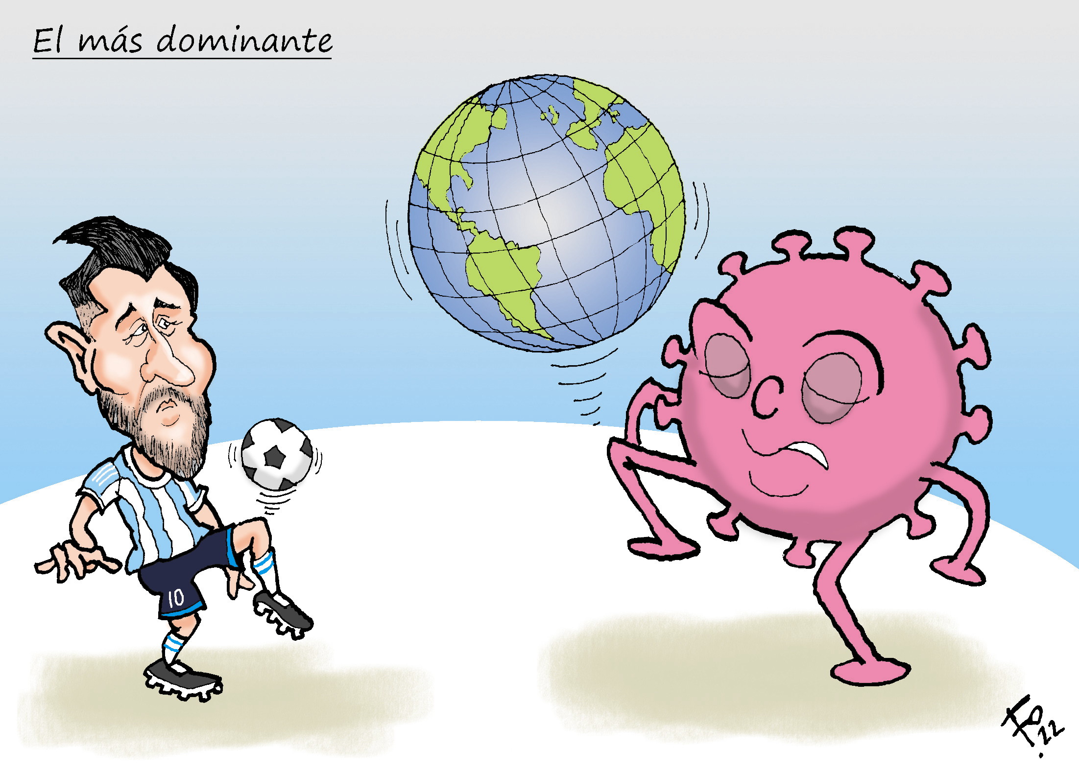 Personaje: Lionel Messi.