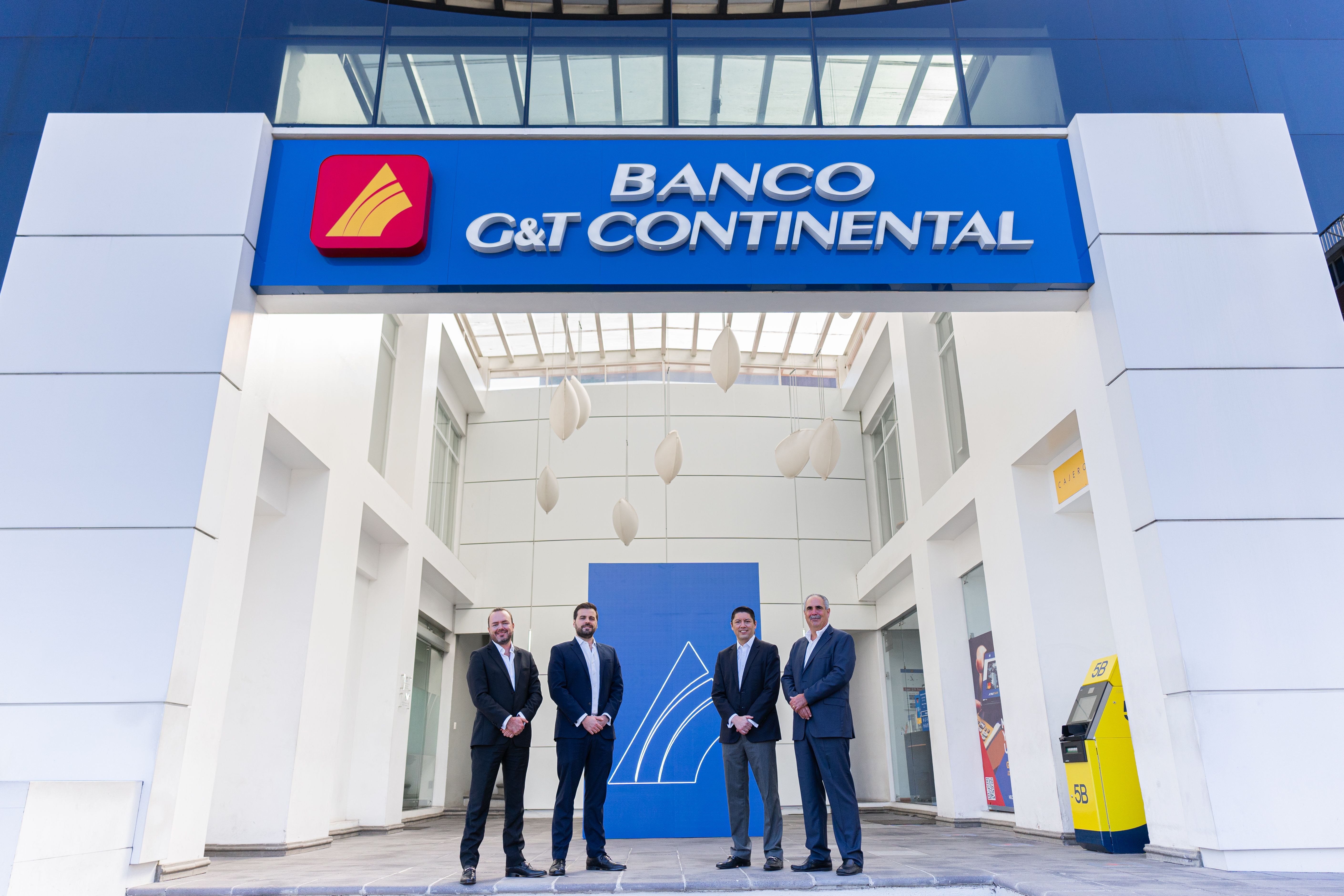 El Banco G&T Continental presentó su nuevo método de pago. Foto Prensa Libre: Cortesía.