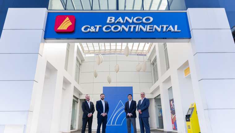 El Banco G&T Continental presentó su nuevo método de pago. Foto Prensa Libre: Cortesía.