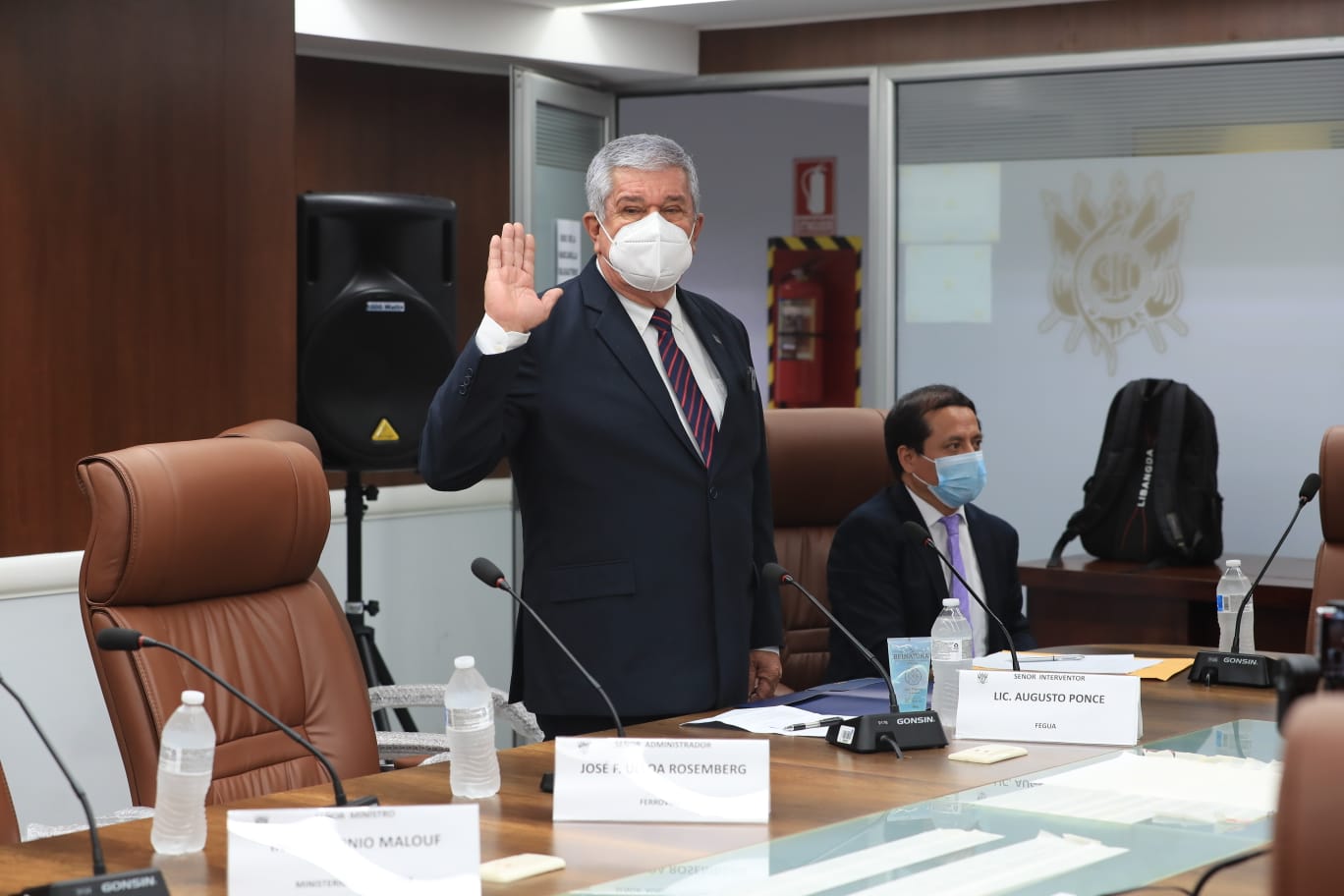 Interventor de Fegua afirmó desconocer contenido del contrato entre Ferrovías y Remed S.A.