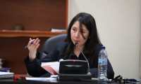 La jueza Éricka Aifán abandonó el país el pasado 21 de marzo. (Foto Prensa Libre: Hemeroteca PL) 