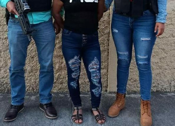 Sonia Damaris Lobos Rosa fue capturada en Jutiapa por fingir su secuestro. (Foto Prensa Libre: PNC) 