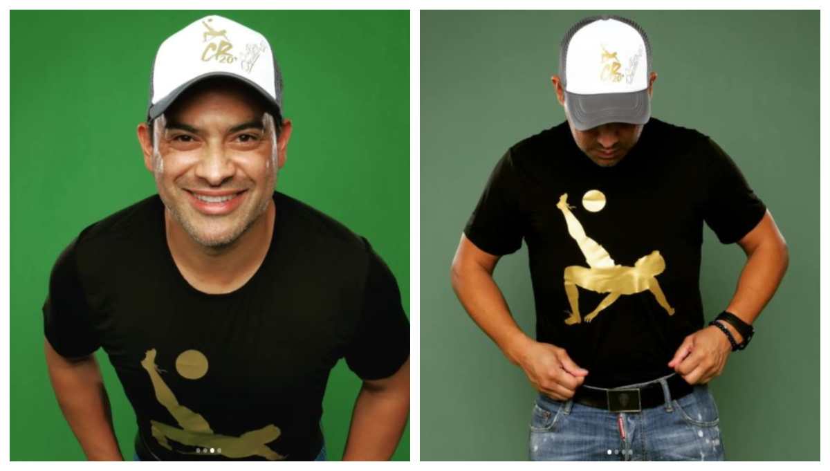 ¡De colección! Carlos ‘el Pescado’ Ruiz lanza gorras y playeras con su propia marca