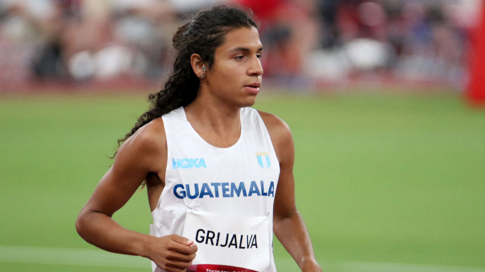 El nacional Luis Grijalva durante su participación en los Millrose Games 2022 de Nueva York. (Foto Prensa Libre: Federación Nacional de Atletismo)