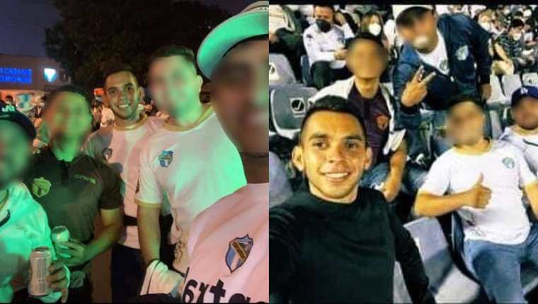 Por estas fotos que han circulado en redes sociales fue sancionado el árbitro asistente guatemalteco, Juan Caneses. Foto redes. 