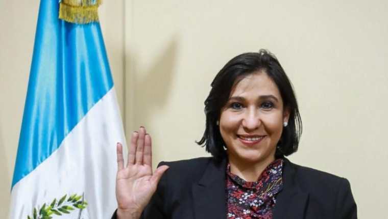 Karin de León fue designada como Coordinadora General del Comité Ejecutivo del Pronacom. (Foto Prensa Libre: Cortesía Mineco)