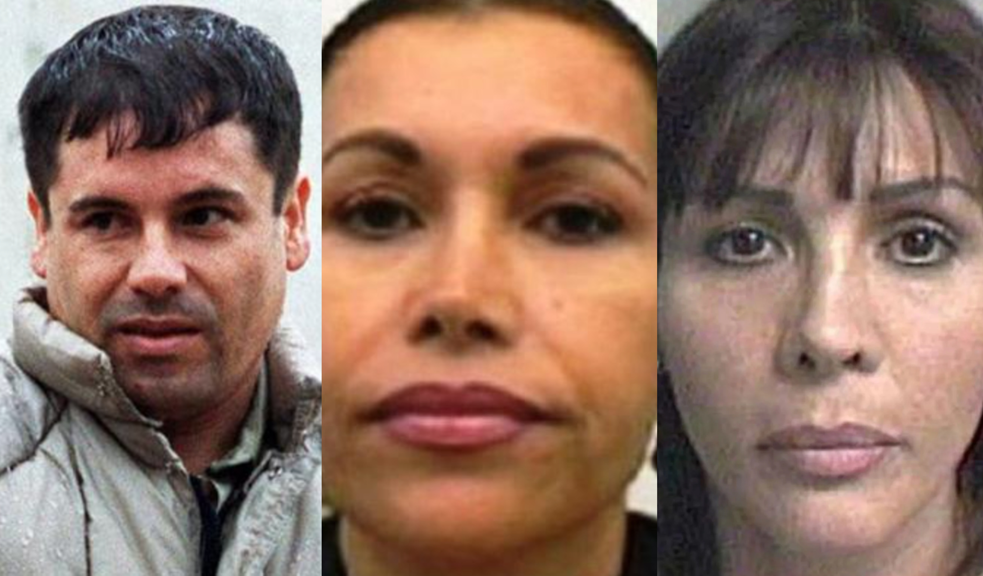 "El Chapo" Guzmán ha estado casado con tres mujeres a lo largo de los años. (Foto Prensa Libre: AFP y El Tiempo)