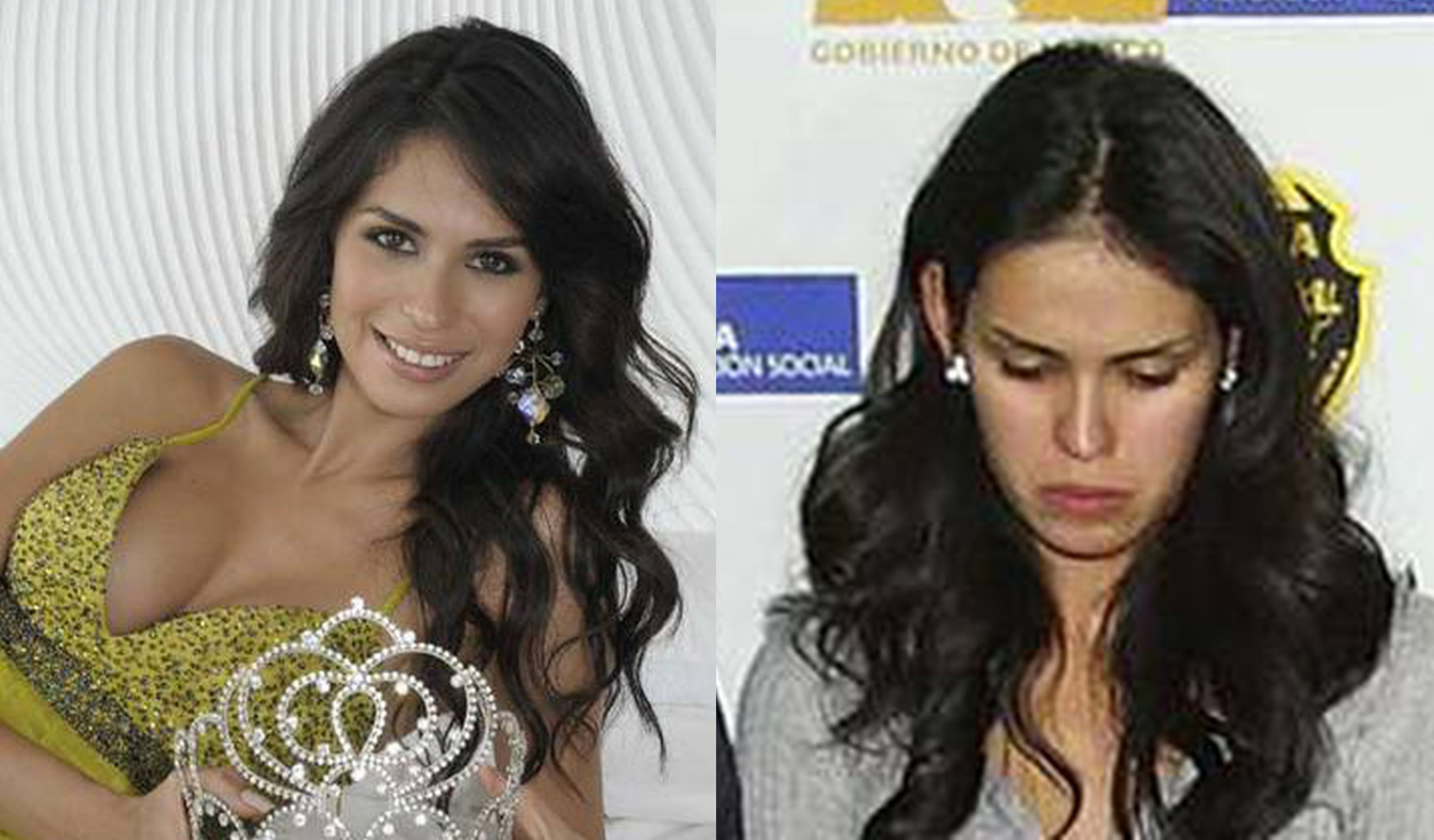 Laura Elena Zúñiga fue despojada de todos sus títulos obtenidos en los certámenes de belleza. (Foto Prensa Libre: EFE)