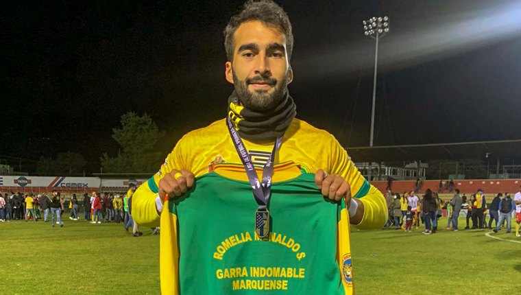 El jugador de Marquense Marcos Menaldo falleció el 3 de enero de 2022. (Foto Prensa Libre: MariaMenaldo)