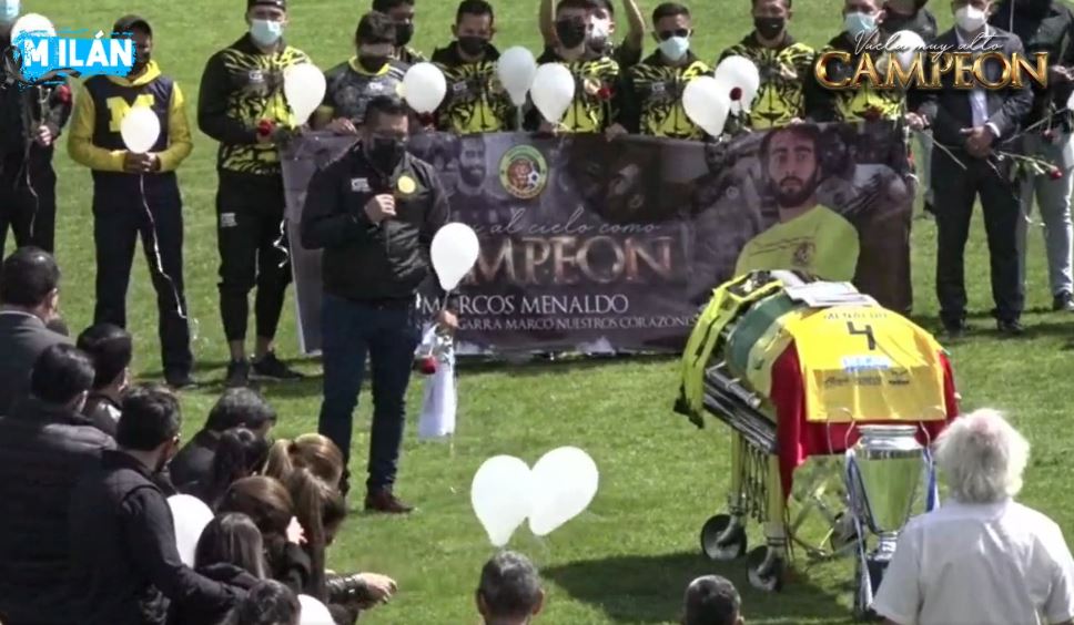 VIDEO | La emotiva despedida y el homenaje a Marcos Menaldo en el Marquesa de la Ensenada