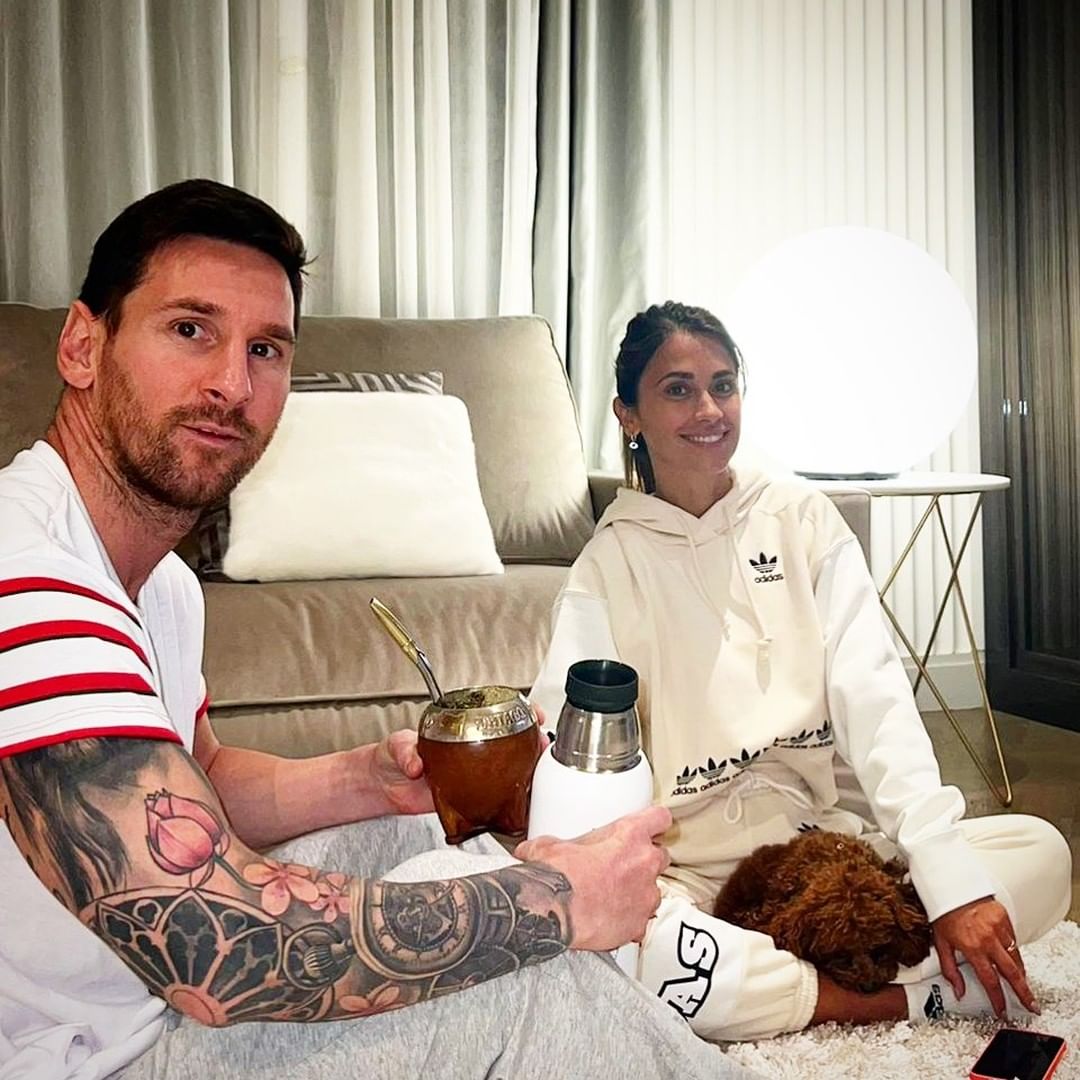 El astro argentino, Lionel Messi, publicó un mensaje en su cuenta de Instagram para decir que le había llevado más tiempo del que pensaba recuperarse del covid-19. Foto Leo Messi Instagram.