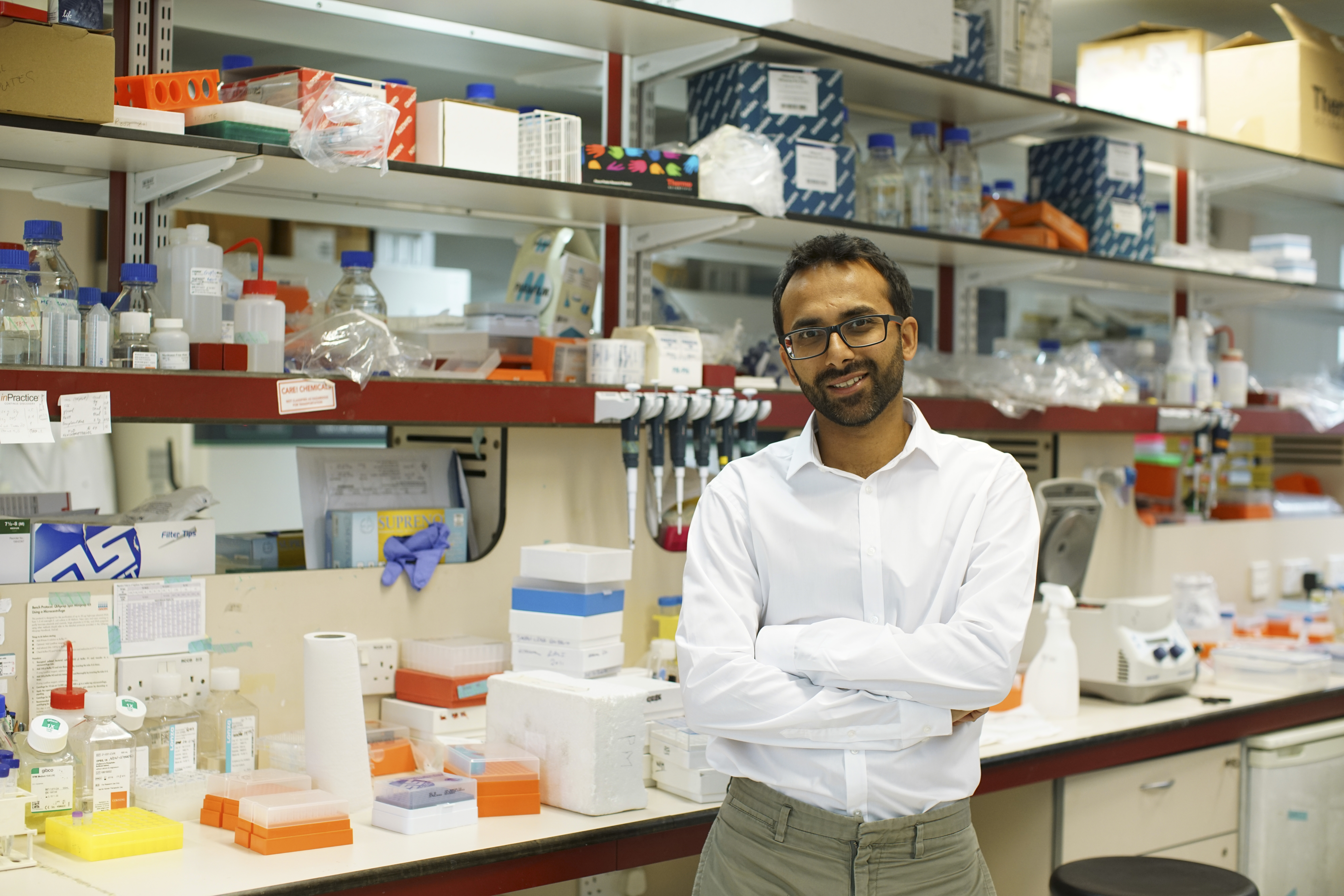 Ravindra Gupta, virólogo de la Universidad de Cambridge, en Londres, el 28 de febrero de 2019. (Jane Stockdale/The New York Times)