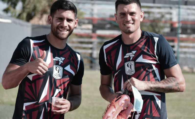 El guatemalteco José Pinto ya se entrena con su nuevo equipo Tacuary FC, de Paraguay