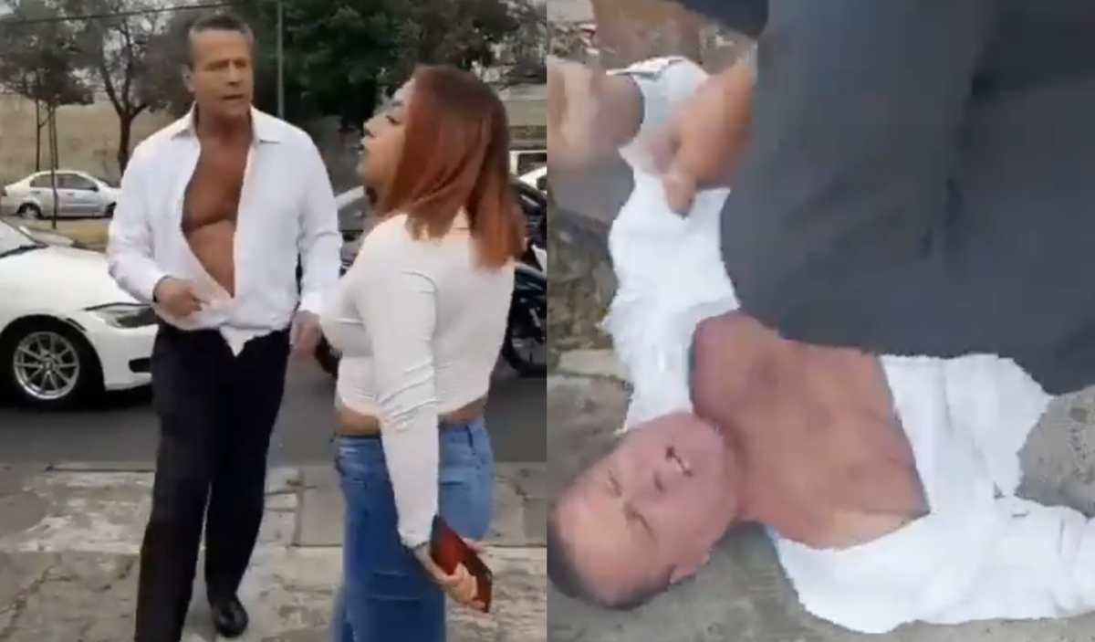 Alfredo Adame: cuál habría sido la razón por la que inició la pelea con una mujer en las calles de la Ciudad de México y el audio revelador del actor