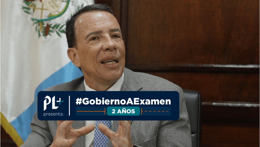 El ministro de Finanzas, Álvaro González Ricci, ha sido el único que ha ocupado ese cargo durante los dos años de gobierno de Alejandro Giammattei. (Foto, Prensa Libre: Hemeroteca PL).