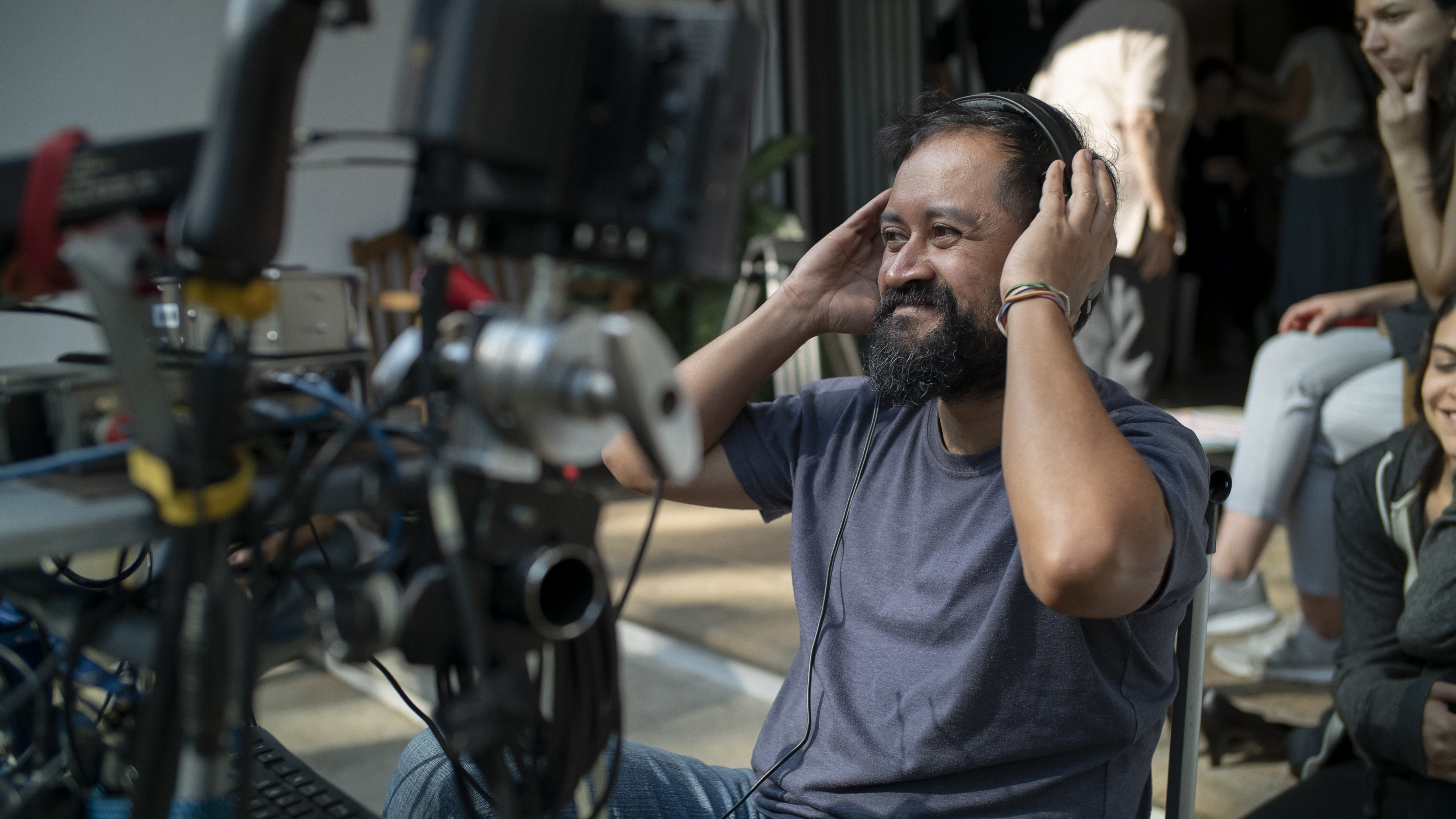 Durante los últimos 13 años, Eduardo Cáceres ha realizado  sonido directo y posproducción de sonido en cortometrajes, largometrajes y documentales. (Foto Prensa Libre: Cortesía Eduardo Cáceres)