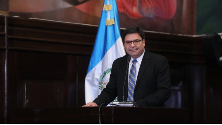 El magistrado Rafael Rojas, presidente del TSE, explicó las acciones previstas para el año preelectoral. Fotografía: Prensa Libre.