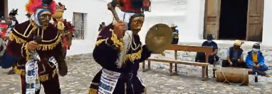 Danza de Rabinal Achi’ por el Día de San Pablo en la fiesta patronal de Rabinal
