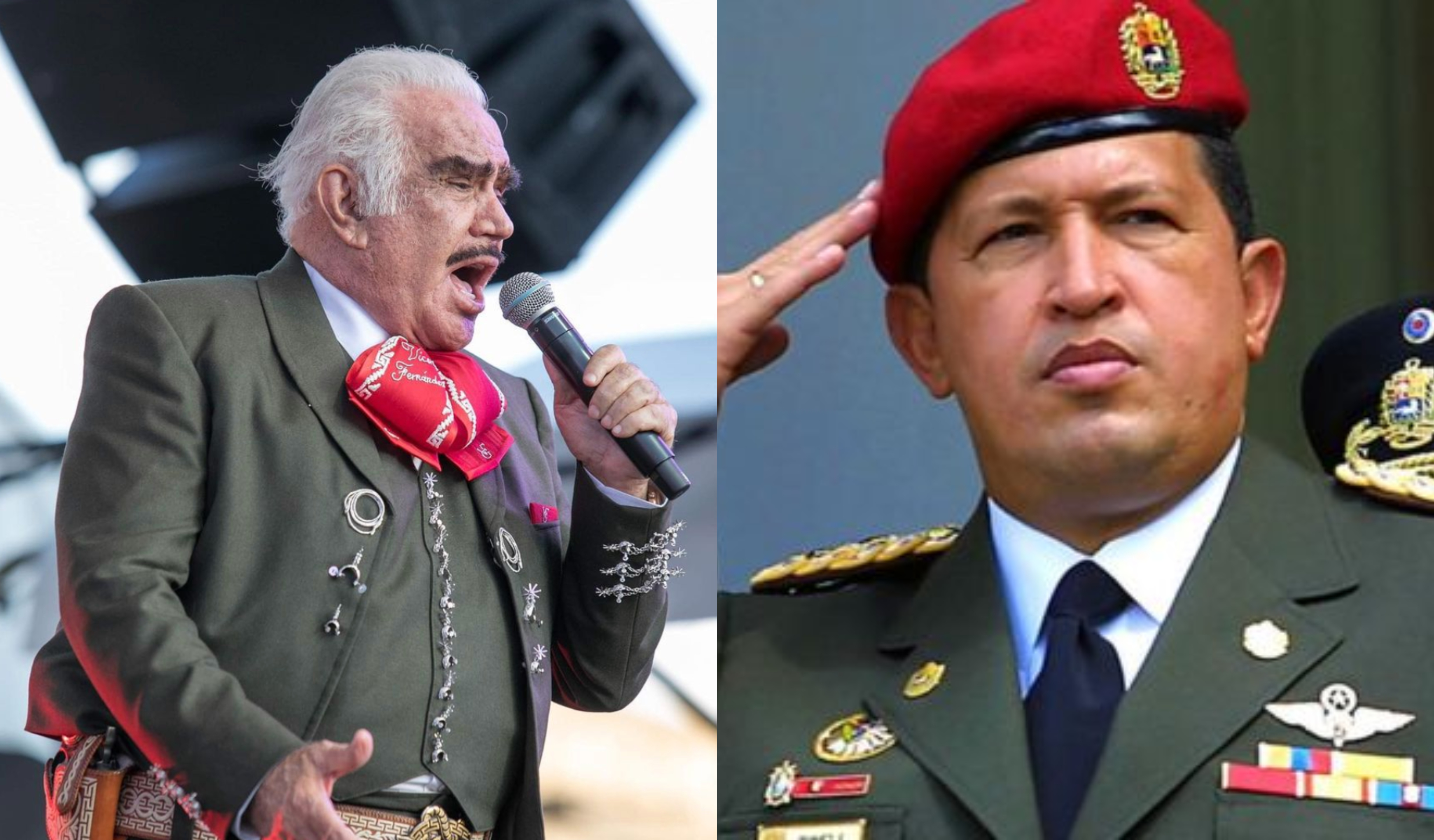 Vicente Fernández: el día que Hugo Chávez intentó cantar junto a él y “Chente” lo impresionó con su potente voz