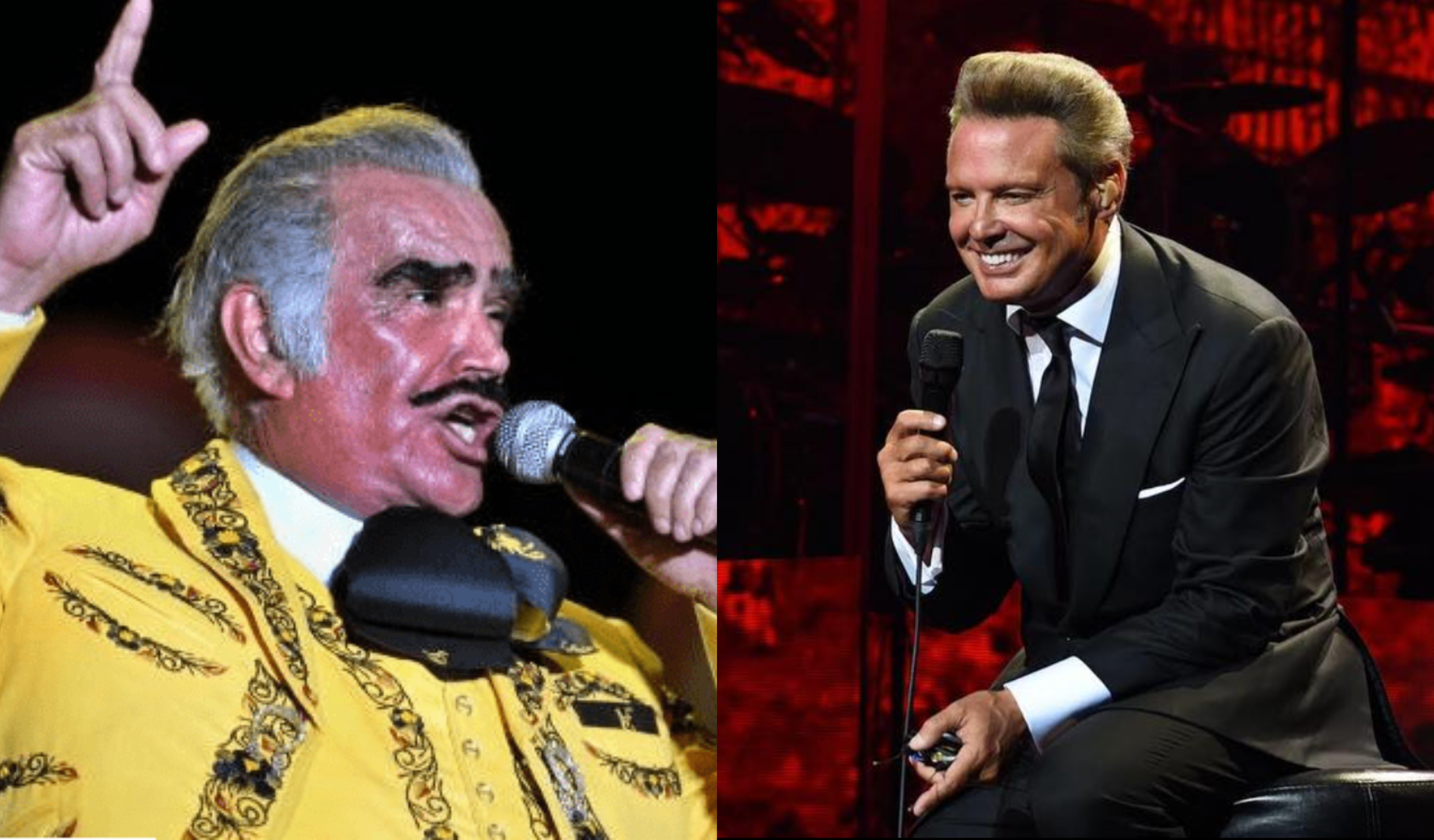 Vicente Fernández y Luis Miguel han sido dos de los máximos exponentes de la música en México durante las últimas décadas. (Foto Prensa Libre: EFE y @lmxlm/Instagram)
