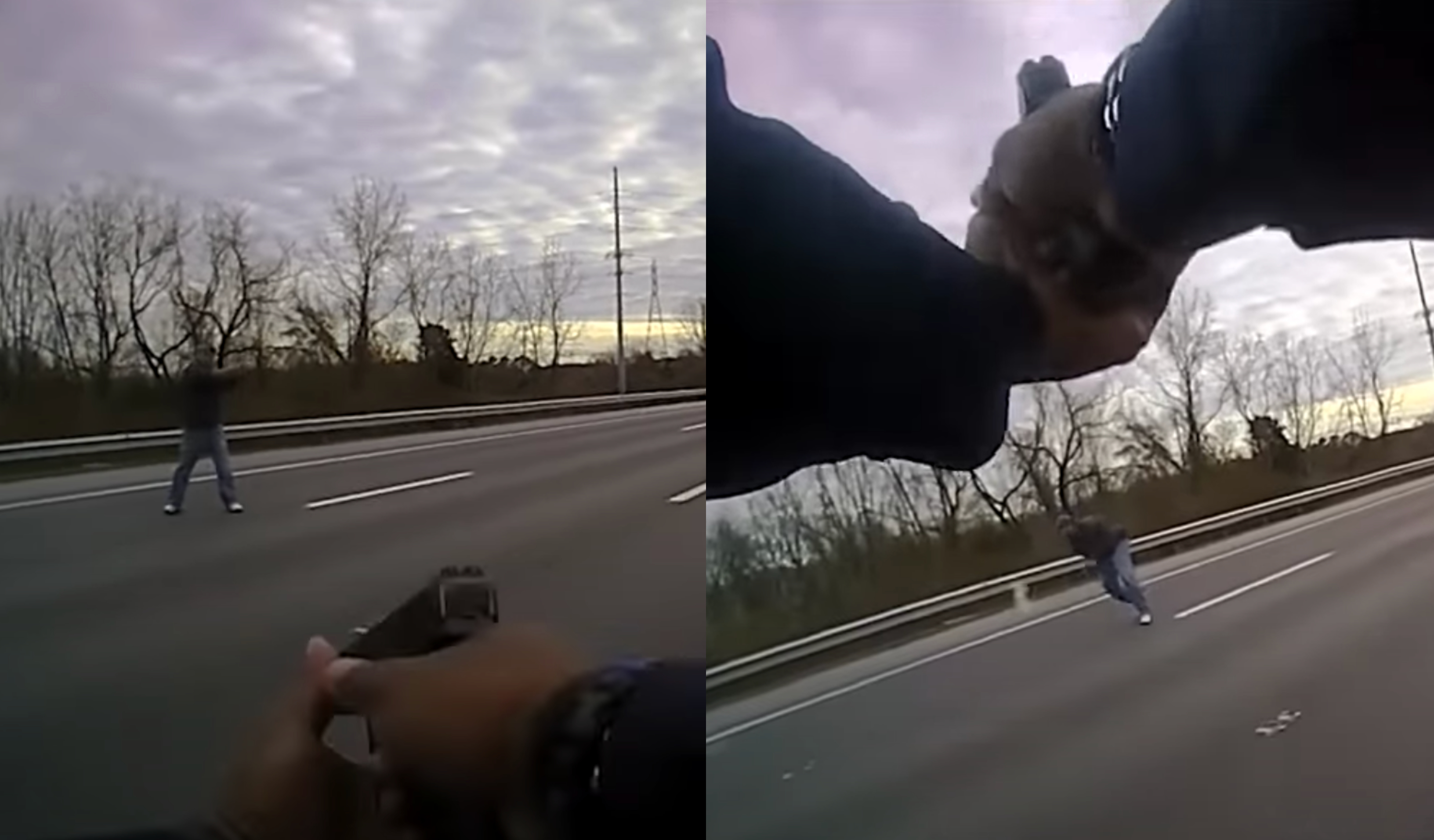 Video: revelan cómo fue el brutal momento en que la policía dispara contra un hombre armado