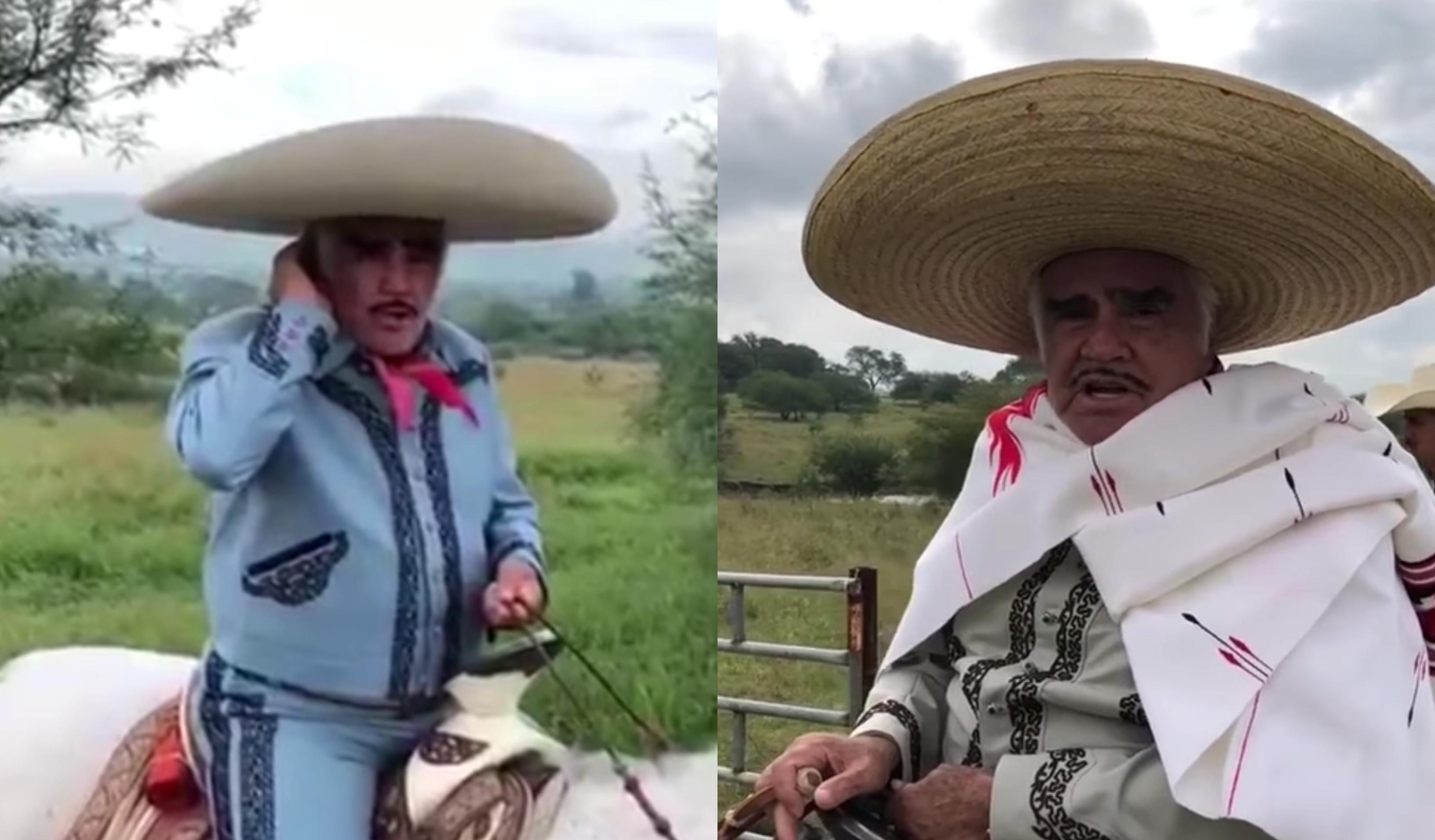 Vicente Fernández: revelan emotivo video de Chente despidiéndose de su público mientras cantaba en su rancho