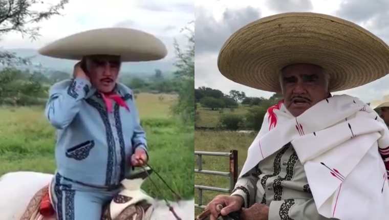 Este nuevo video de Vicente Fernández ha emocionado a sus seguidores de todo el mundo. (Foto Prensa Libre: Vicente Fernández /Facebook)