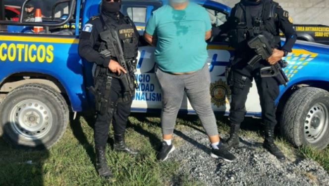 WIilfido Adán Herrera Villatoro detenido con fines extradición a EE. UU. (Foto Prensa Libre: MP) 