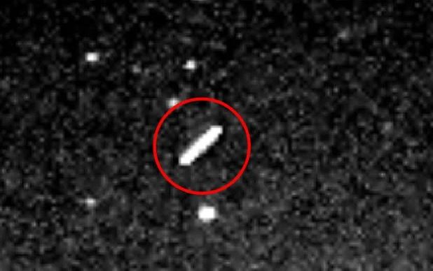 Imagen del asteroide (7482) 1994 PC1 tomada durante un sobrevuelo de la Tierra en 1997. (Observatorio Astronómico Sormano)