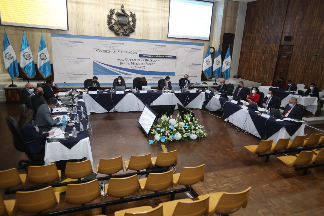 Este lunes 31 de enero se llevó a cabo la primera reunión de la Comisión de Postulación para la elección del fiscal general y jefe del Ministerio Público. (Foto: Prensa Libre Hemeroteca)