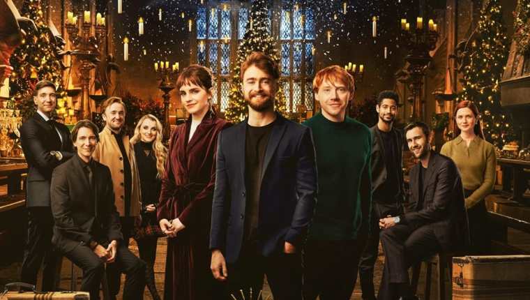 "Harry Potter. Return to Hogwarts",un especial por el 20 aniversario de la primera película.   (Foto Prensa Libre: cortesía HBO)