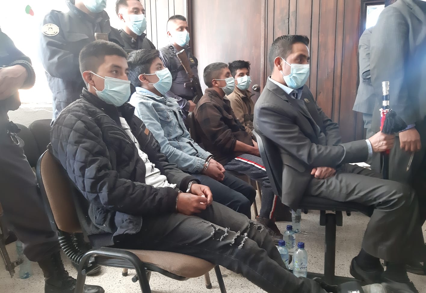 Ligan a proceso a cuatro detenidos durante ataque contra las fuerzas de seguridad en Nahualá
